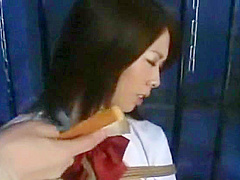 Fabulous Japanese chick Risa Hano, Meguru Kosaka, Rio Hamasaki in Hottest Blowjob, Big Tits JAV scene