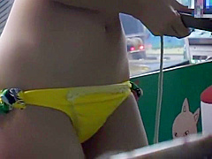 Fabulous Japanese model An Mashiro in Hottest Big Tits, Striptease JAV video