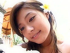 Fabulous Japanese model Risa Coda in Exotic Outdoor, Shower JAV scene