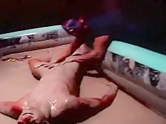 Fabulous male in crazy uniform homosexual porn scene