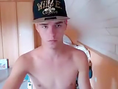 Fabulous male in horny handjob, amateur homosexual adult clip