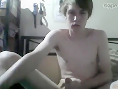 Fabulous male in incredible handjob, solo male homo sex video