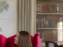 Fantastic orgy with five in an office