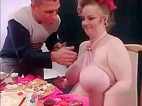 Fat Mega Boobed Milf Slut Gets Wet Pussy