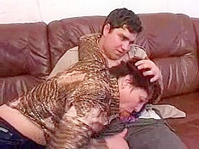 Fat Russian friend fucks his wife s BBW Step mom