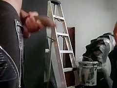 Fat Slave Rides His Masters Big Black Cock