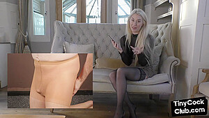 Fem Lady Enjoys Talking About Small Knob In Her Gallery