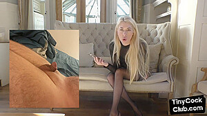 Fem Lady Enjoys Talking About Small Knob In Her Gallery