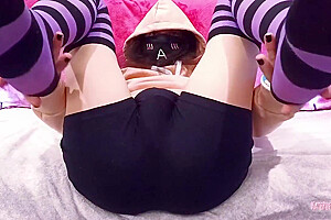 Femboy Tease With Stripping And Attempt To Self Fuck In Own Asshole