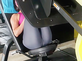 Fitness hot ASS hot CAMELTOE 86