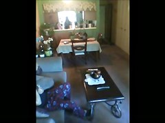 Flashing Cuban Milf indoor