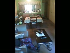 Flashing Cuban Milf indoor