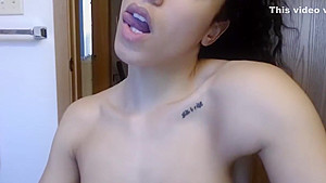 Flexible teen 18+, puffy pierced nips great ass fingering self