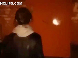 Follada en un portal, nice teen, 18 ears old