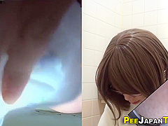Followed Asian teens 18+ Urinate