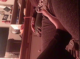 Foot tease and handjob cum