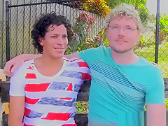 Freddys long uncut cock ram into twinks tight butt hole