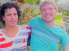 Freddys long uncut cock ram into twinks tight butt hole