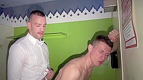 French twink used by muscle Kevin - CrunchBoy