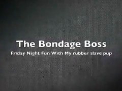 Friday Night Servitude for My rubber villein