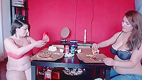 Friends Eating