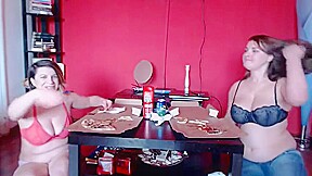 Friends Eating