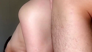 Fuck with sexy wife LeoKleo on the chair