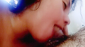 Fucking My Dick Deep Down The Naughty Girls Throat