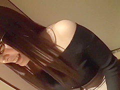 Funny Asian Hipster Girl Porn Video