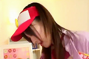 Futanari Fast Food Worker fucks her colleague (Simg-220)