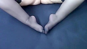 GERMAN BBW PAWG SAMANTHAS BIGBUTT BLACK STOCKINGS TEASE