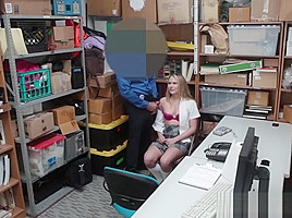 Gal Alyssa Takes Officers Big Cock