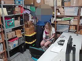 Gal Alyssa Takes Officers Big Cock