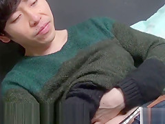 Gay asian solo stroking
