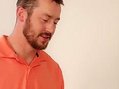 Gay hunk double has double anal sex