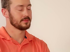 Gay hunk double has double anal sex