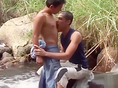 Gay latino sucks shlong