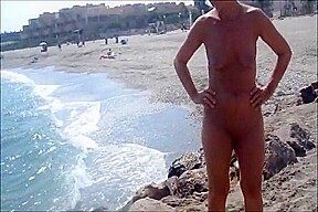 Geil am nacktbadestrand