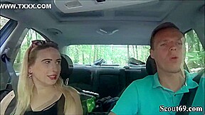 German Hitchhiker Fuck With Stranger To Pay Drive In Fo