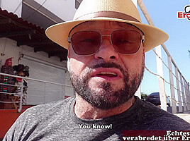 German Punter Tourist pick up meet and fuck mexican hooker POV