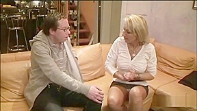 German Step mom Caught Fucking With Young Boy And Start 3some