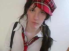 German Teen 18+ Rides Dick Before Cum On Tits