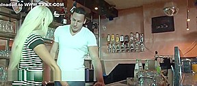 German babe Julie has hardcore sex at the bar