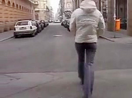 Girls Pissing in Public