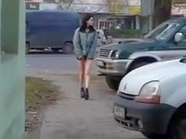 Girls Pissing in Public