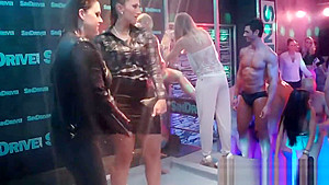 Glam whores get fucked