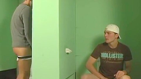 Gloryhole Anal With Two Tight Twinks Who Love Some Gay Sex