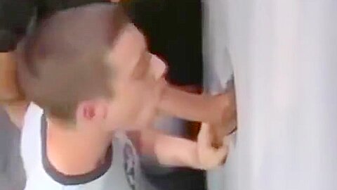 Gloryhole Big Dick Surprise