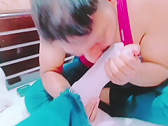 Goddess Fatima Sock Lick