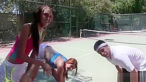 Gorgeous babe bend down and guide that dick in her pussy